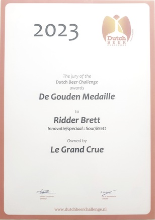 Gouden medaille voor Ridder Brett